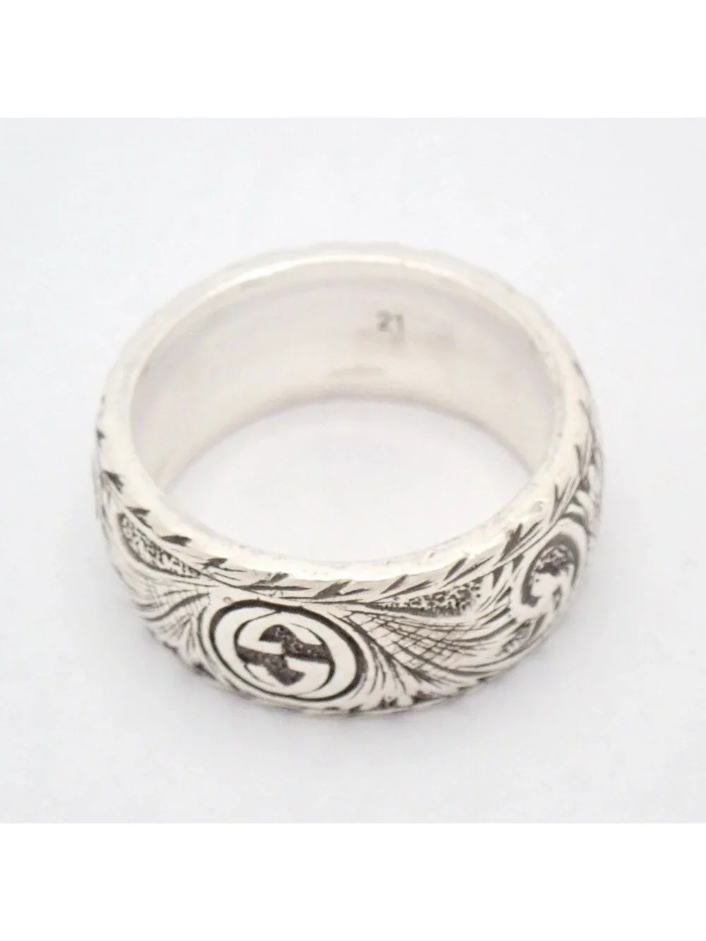 Gucci Cat Head Ring 925 Sterling Silver Actual No Pawn